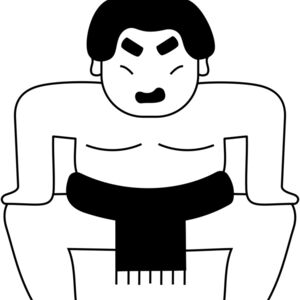 Sumo Wrestler Art Thumbnail