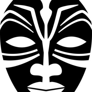 Maori Tribal Mask Thumbnail