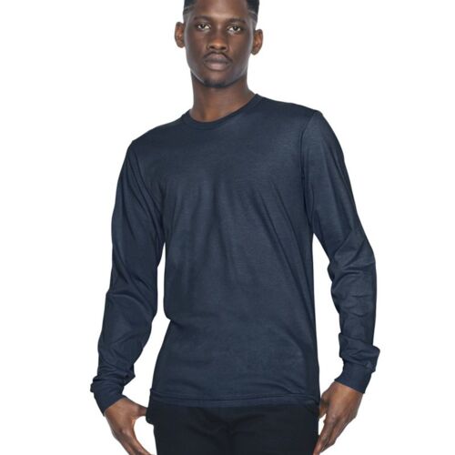 ™USA Made Unisex Fine-Jersey Long-Sleeve Tee. Thumbnail