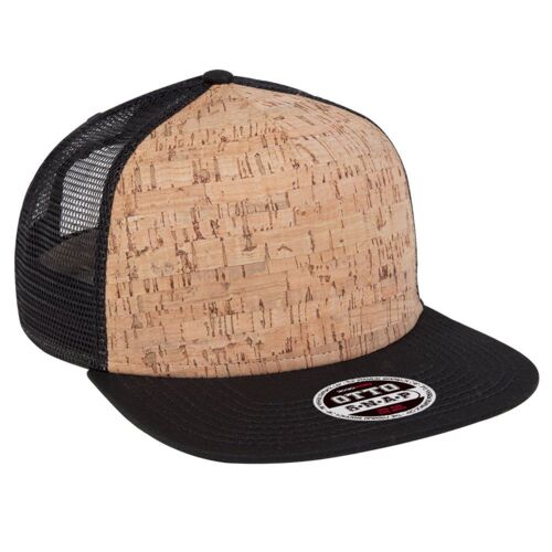 5 Panel Mid Profile Mesh Back Trucker Snapback Hat Thumbnail
