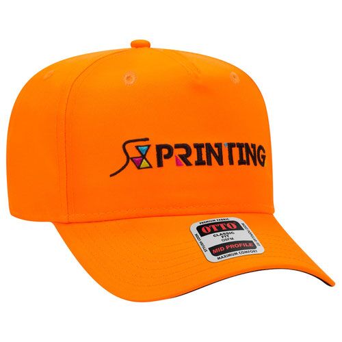 Neon 5 Panel Low Crown Baseball Cap Thumbnail