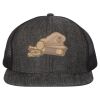 Flat Bill Six-Panel Trucker Cap Thumbnail