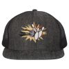 Flat Bill Six-Panel Trucker Cap Thumbnail