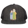 Flat Bill Six-Panel Trucker Cap Thumbnail