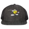 Flat Bill Six-Panel Trucker Cap Thumbnail