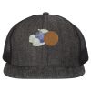 Flat Bill Six-Panel Trucker Cap Thumbnail
