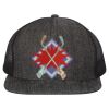 Flat Bill Six-Panel Trucker Cap Thumbnail