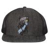 Flat Bill Six-Panel Trucker Cap Thumbnail