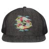 Flat Bill Six-Panel Trucker Cap Thumbnail