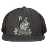Flat Bill Six-Panel Trucker Cap Thumbnail