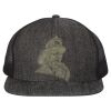 Flat Bill Six-Panel Trucker Cap Thumbnail