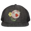 Flat Bill Six-Panel Trucker Cap Thumbnail