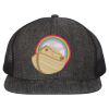 Flat Bill Six-Panel Trucker Cap Thumbnail