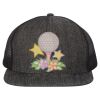 Flat Bill Six-Panel Trucker Cap Thumbnail