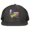 Flat Bill Six-Panel Trucker Cap Thumbnail