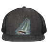 Flat Bill Six-Panel Trucker Cap Thumbnail