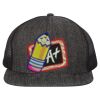 Flat Bill Six-Panel Trucker Cap Thumbnail