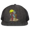 Flat Bill Six-Panel Trucker Cap Thumbnail