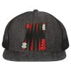 Flat Bill Six-Panel Trucker Cap Thumbnail