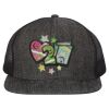 Flat Bill Six-Panel Trucker Cap Thumbnail