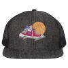 Flat Bill Six-Panel Trucker Cap Thumbnail