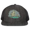 Flat Bill Six-Panel Trucker Cap Thumbnail