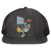 Flat Bill Six-Panel Trucker Cap Thumbnail