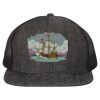 Flat Bill Six-Panel Trucker Cap Thumbnail