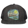 Flat Bill Six-Panel Trucker Cap Thumbnail