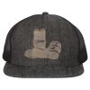 Flat Bill Six-Panel Trucker Cap Thumbnail
