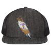 Flat Bill Six-Panel Trucker Cap Thumbnail