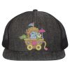 Flat Bill Six-Panel Trucker Cap Thumbnail