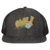 Flat Bill Six-Panel Trucker Cap Thumbnail