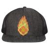 Flat Bill Six-Panel Trucker Cap Thumbnail