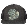 Flat Bill Six-Panel Trucker Cap Thumbnail
