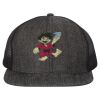Flat Bill Six-Panel Trucker Cap Thumbnail