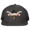 Flat Bill Six-Panel Trucker Cap Thumbnail