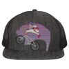 Flat Bill Six-Panel Trucker Cap Thumbnail
