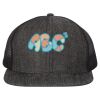 Flat Bill Six-Panel Trucker Cap Thumbnail