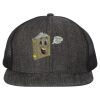 Flat Bill Six-Panel Trucker Cap Thumbnail