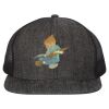 Flat Bill Six-Panel Trucker Cap Thumbnail