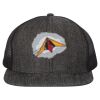 Flat Bill Six-Panel Trucker Cap Thumbnail