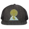 Flat Bill Six-Panel Trucker Cap Thumbnail