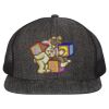 Flat Bill Six-Panel Trucker Cap Thumbnail