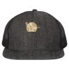 Flat Bill Six-Panel Trucker Cap Thumbnail