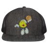 Flat Bill Six-Panel Trucker Cap Thumbnail