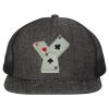 Flat Bill Six-Panel Trucker Cap Thumbnail