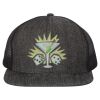 Flat Bill Six-Panel Trucker Cap Thumbnail