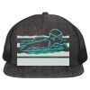 Flat Bill Six-Panel Trucker Cap Thumbnail