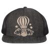 Flat Bill Six-Panel Trucker Cap Thumbnail